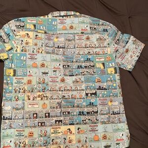 RSVLTS Peanuts "Spooky Strips" 2XL shirt